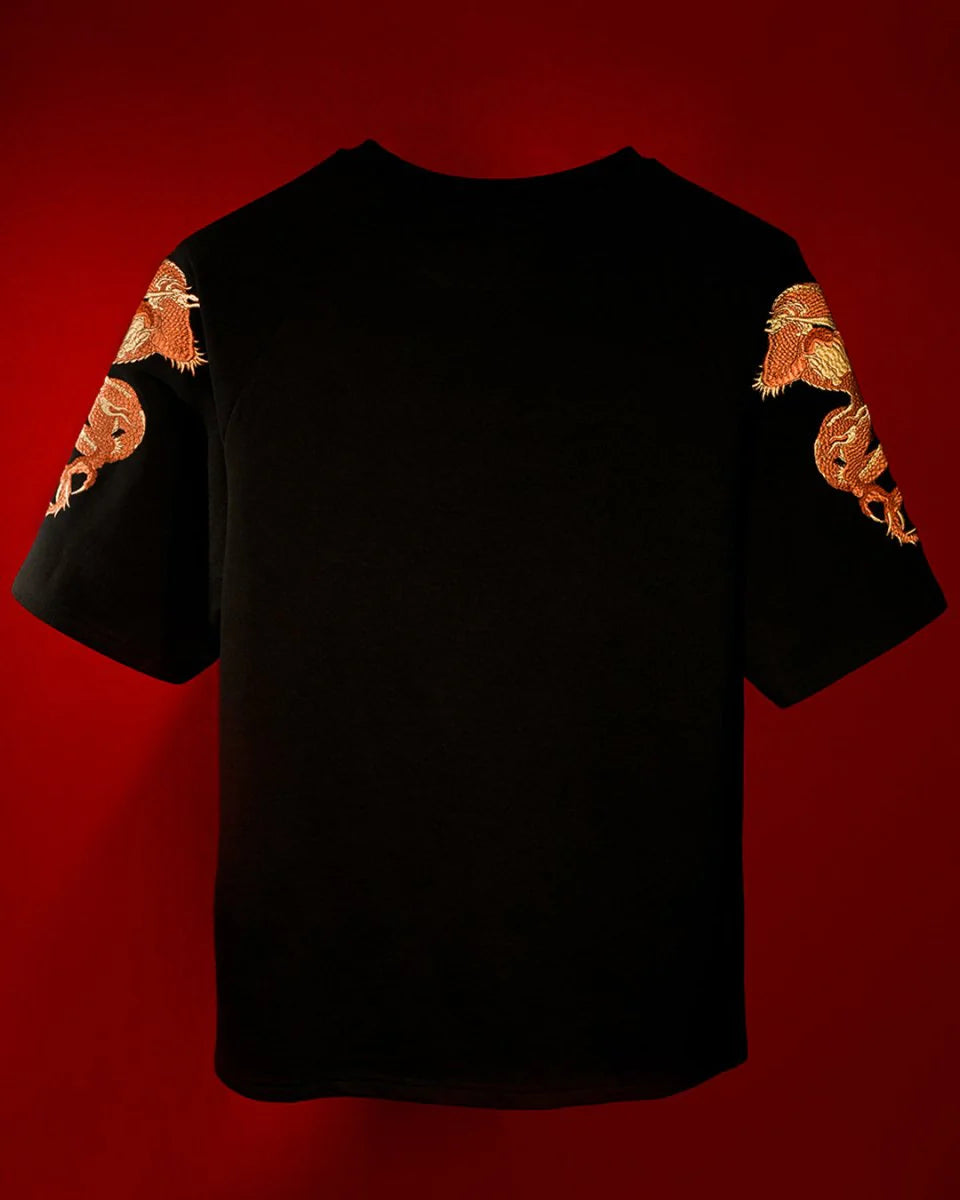 Dragon Embroidered T-Shirt